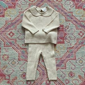 Nordstrom Baby Oatmeal Sweater Set